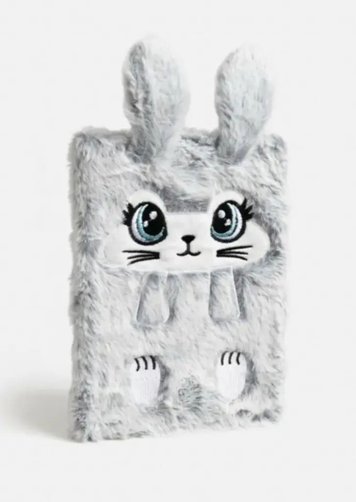 Bunny fur dairy NoteBook