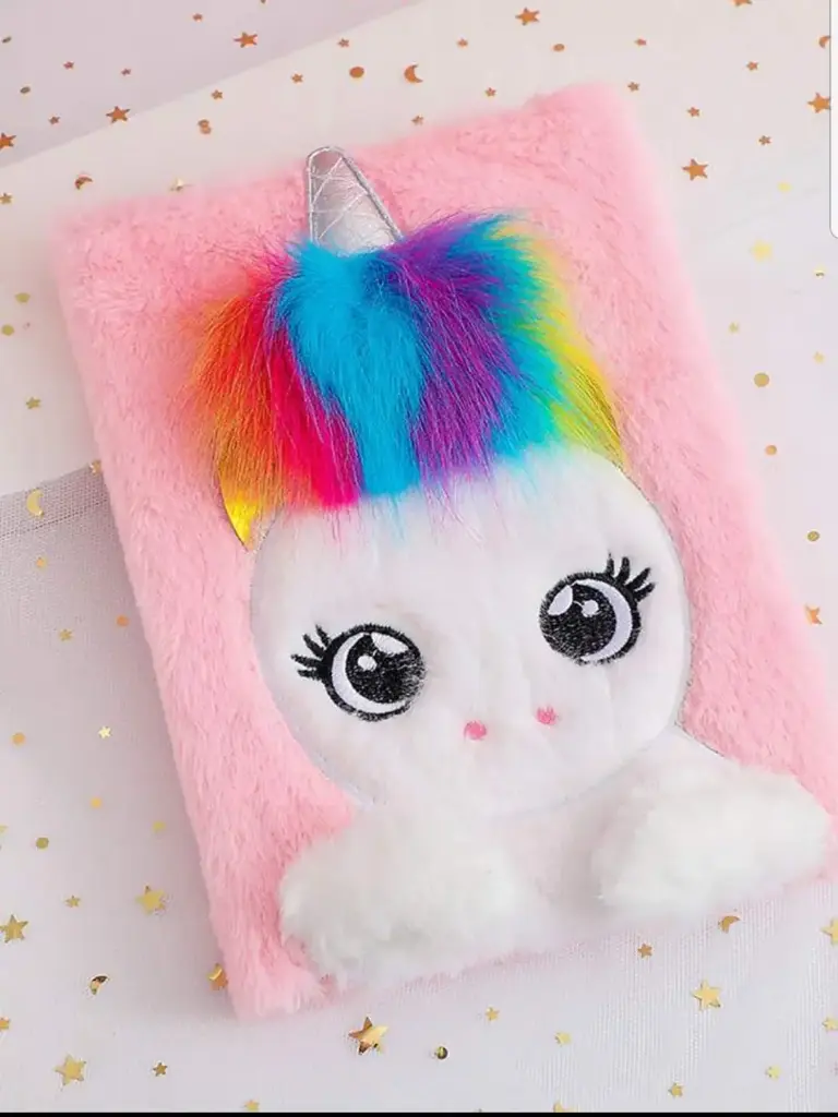 New Fancy Frozen Unicorn Notebook